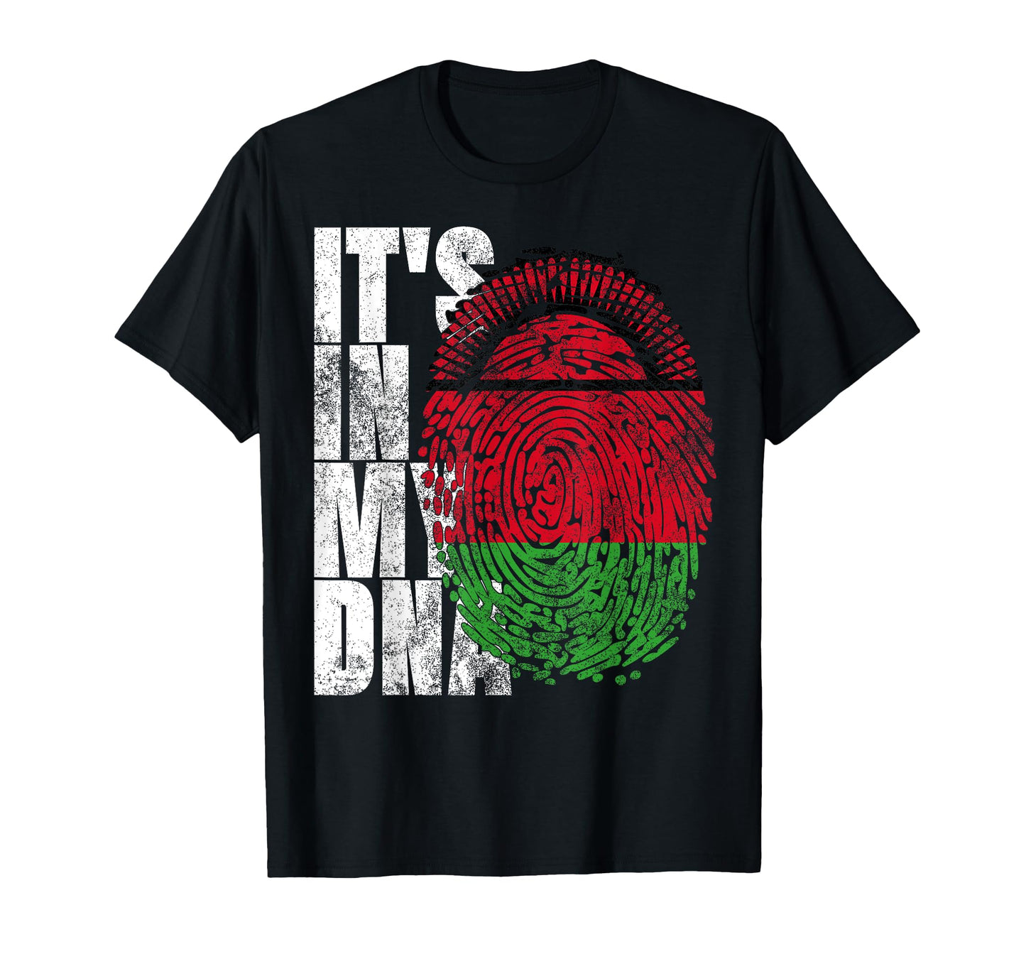 It's In My DNA Malawian Gift African Nyasaland Malawi Flag T-Shirt