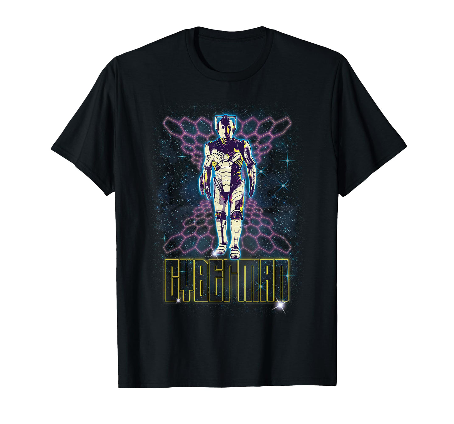 80s Cyberman Retro Futuristic Cyber Sci-Fi Fan T-Shirt