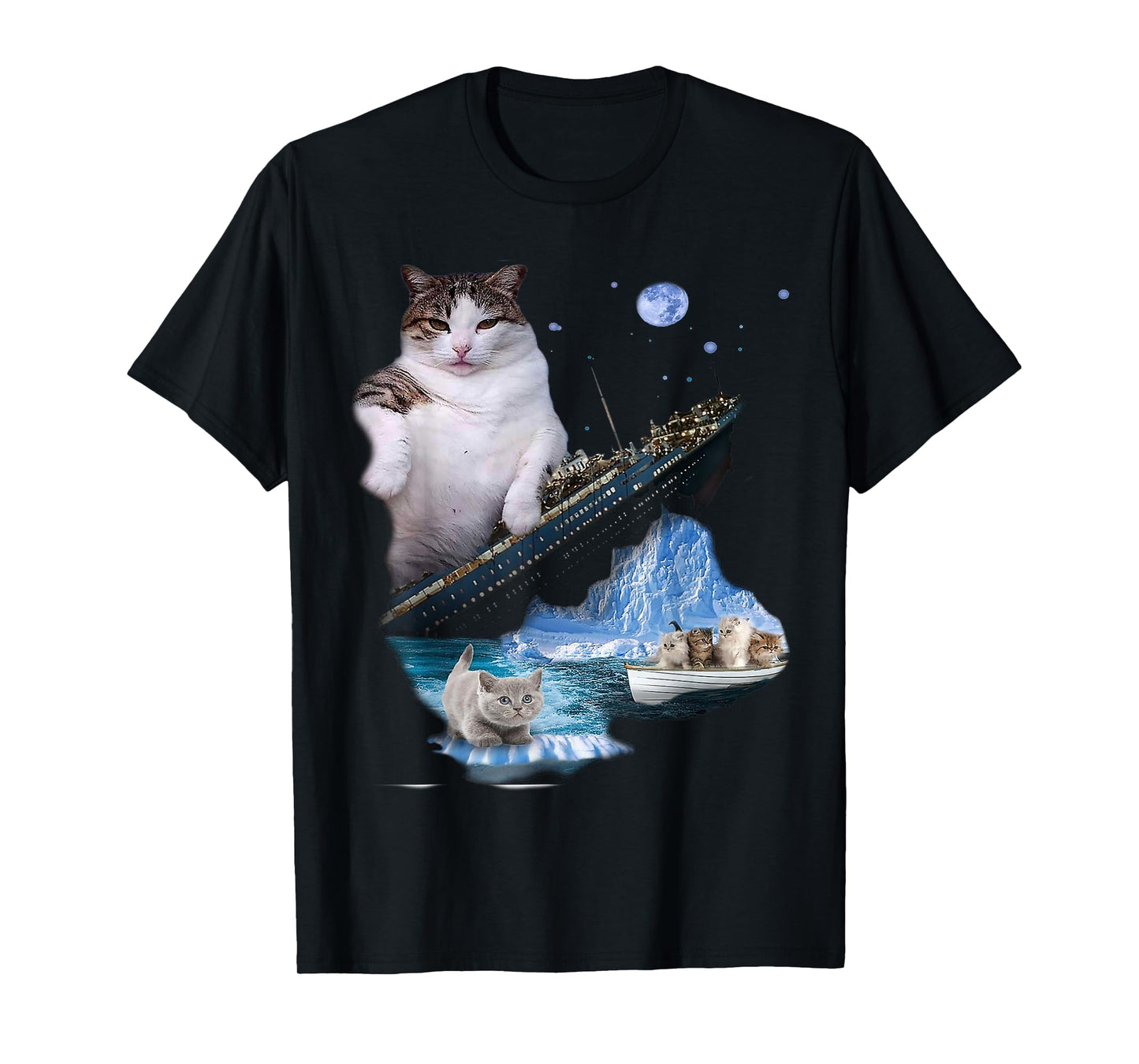 Titanic Cats T-Shirt