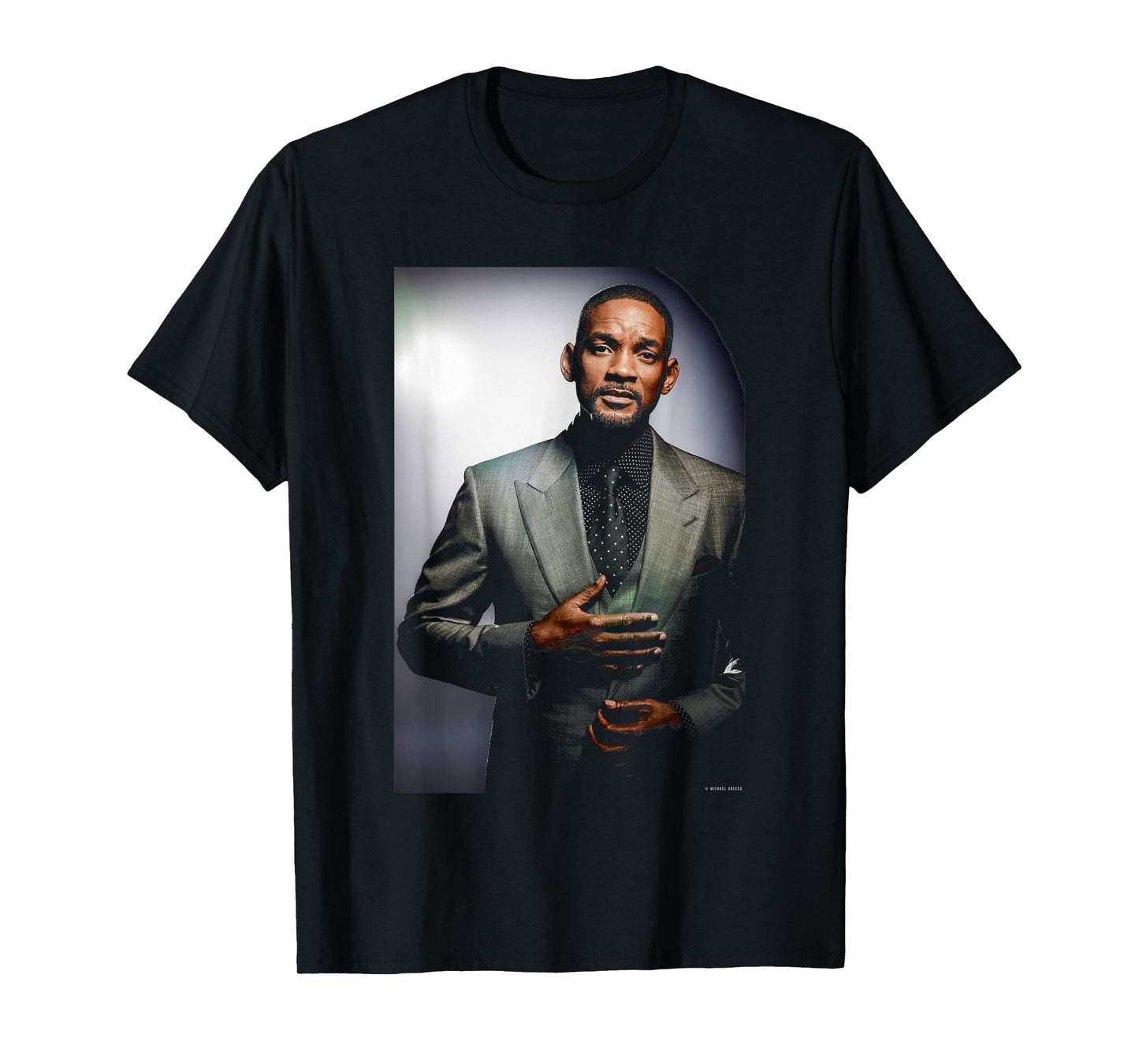Bad Boys Actor Will Smith Portrait By Michael Grecco T-Shirt