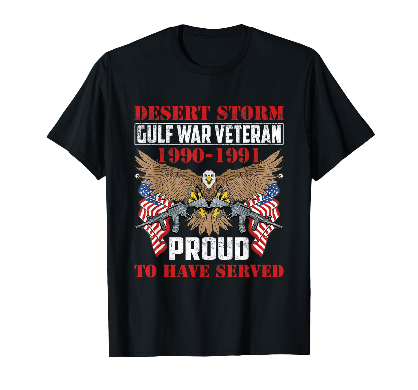 Desert Storm Operation Veteran American T-Shirt