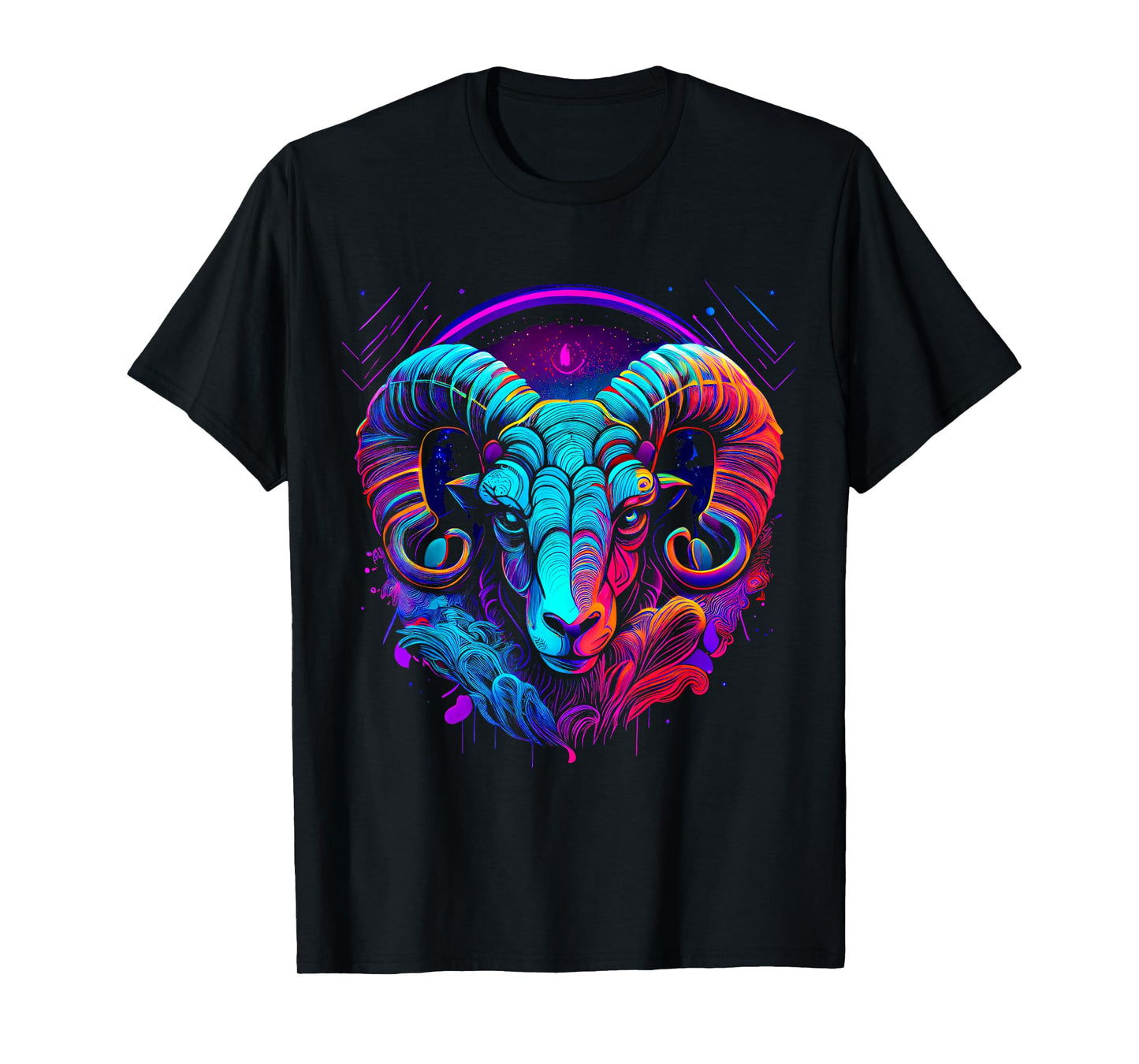 Aries Zodiac Sign Aries Graphic Astrology Cool Horoscope T-Shirt
