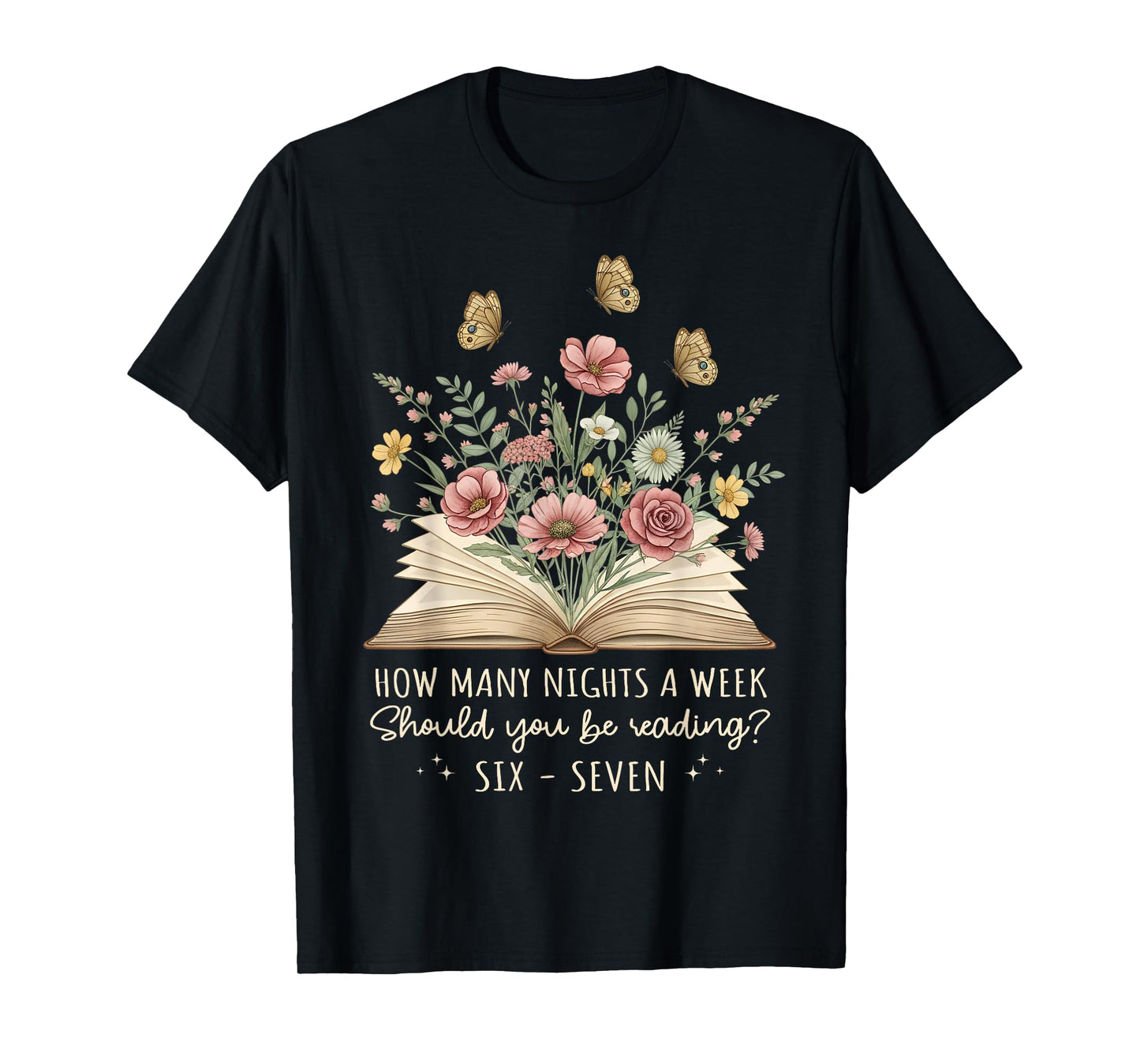 Funny Reading 67 Teacher Six Seven Reading 6 7 Book Lover T-Shirt