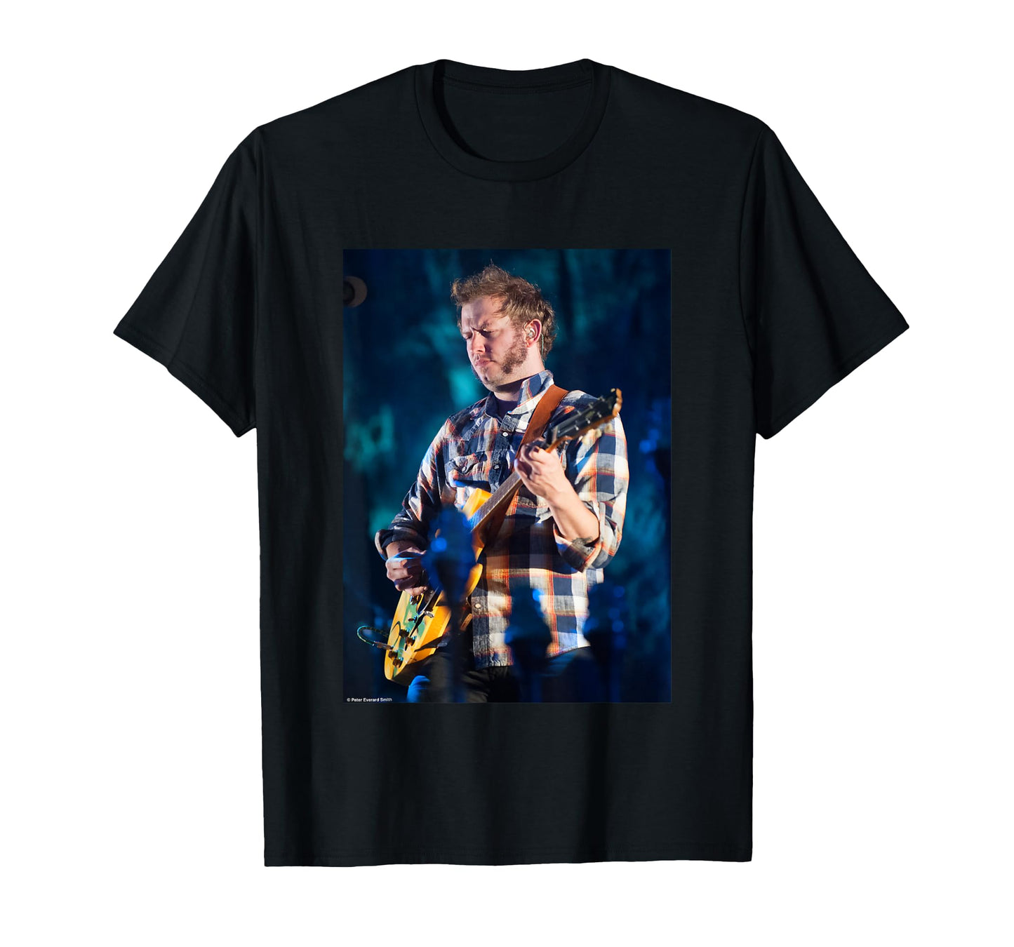 Bon Iver Performing Live Latitude Fest By Everard Smith T-Shirt