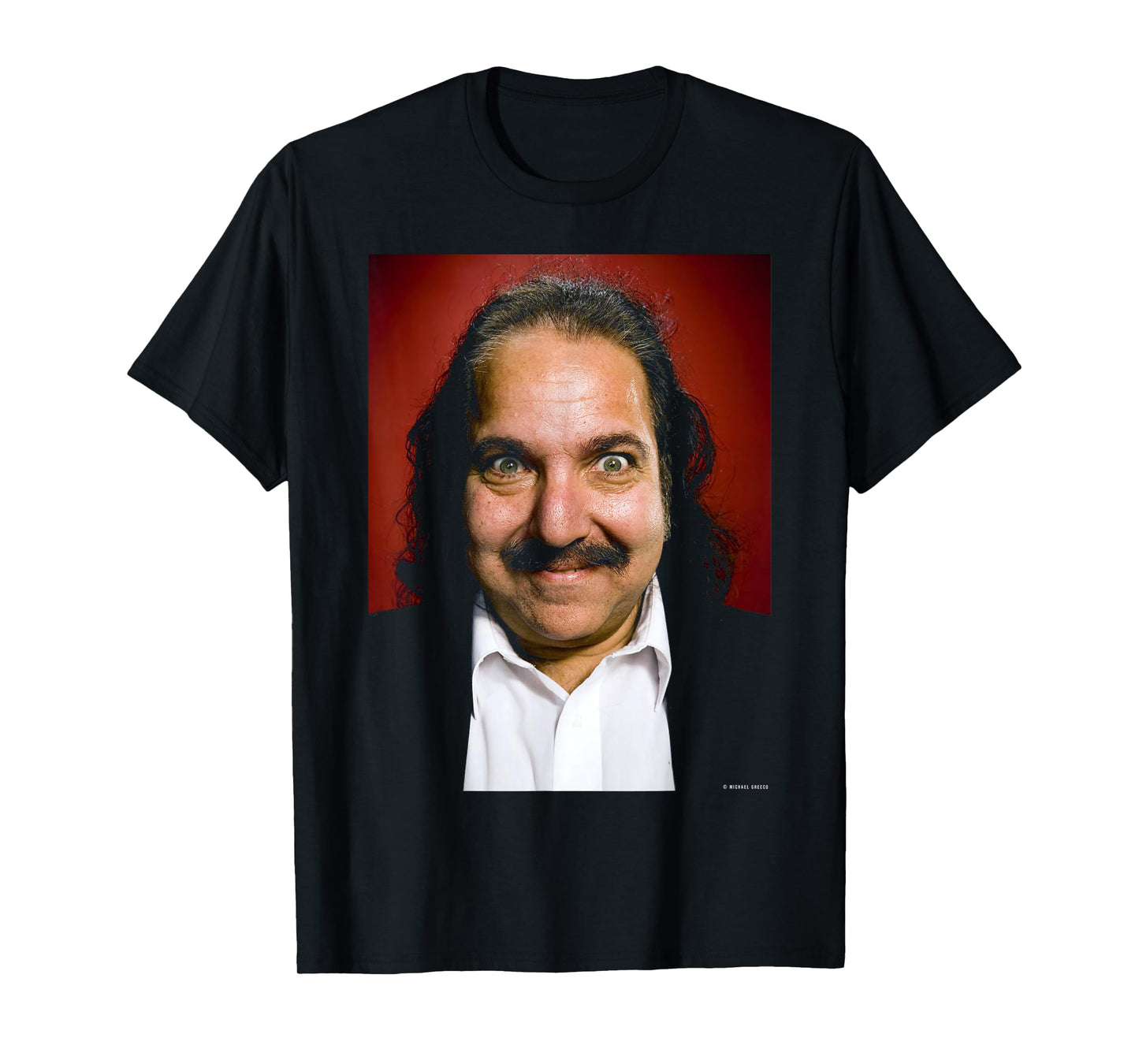 Adult Film Actor Ron Jeremy by Michael Grecco T-Shirt
