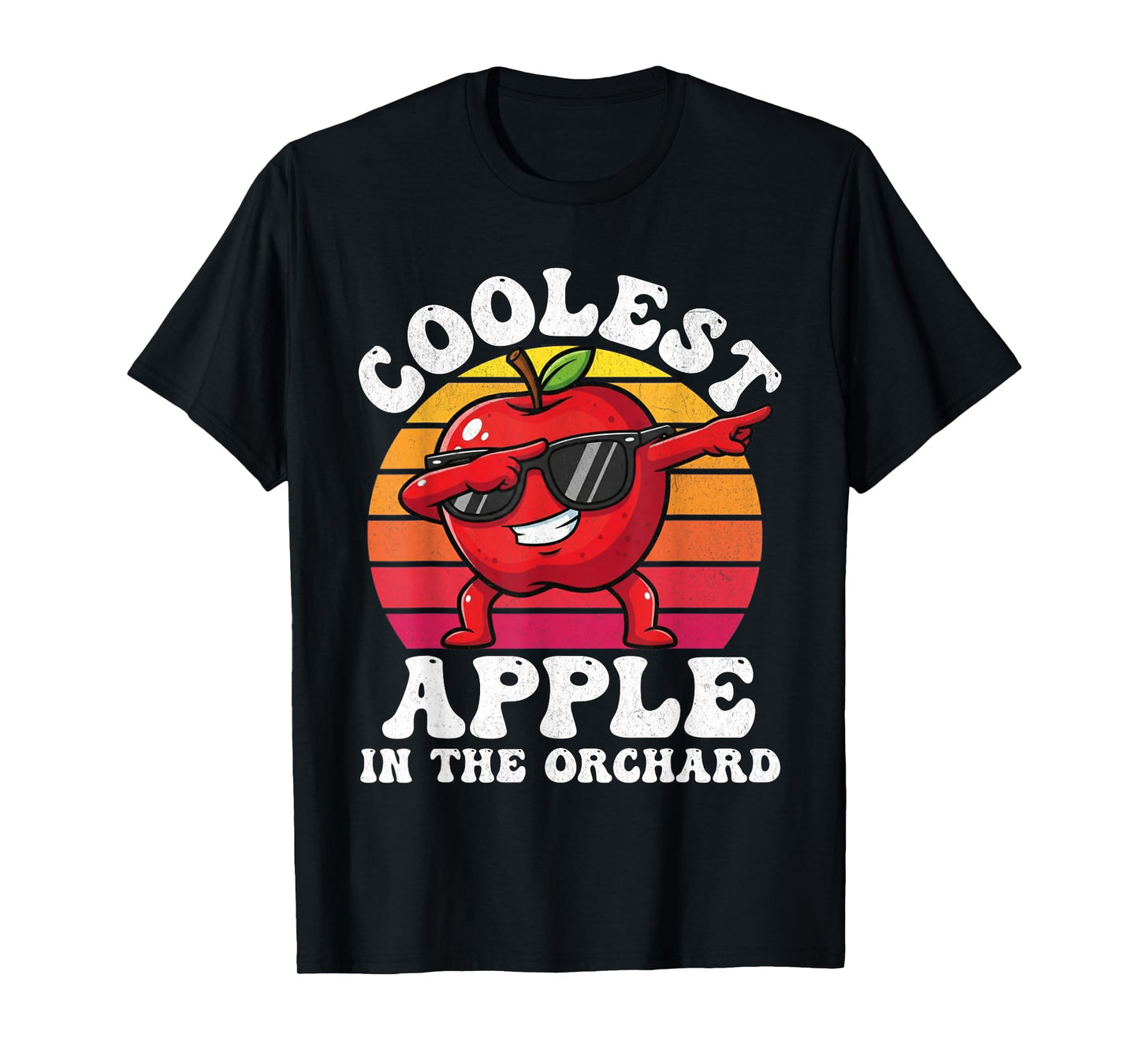 Coolest Apple in The Orchard Dabbing Apple Picking Season T-Shirt
