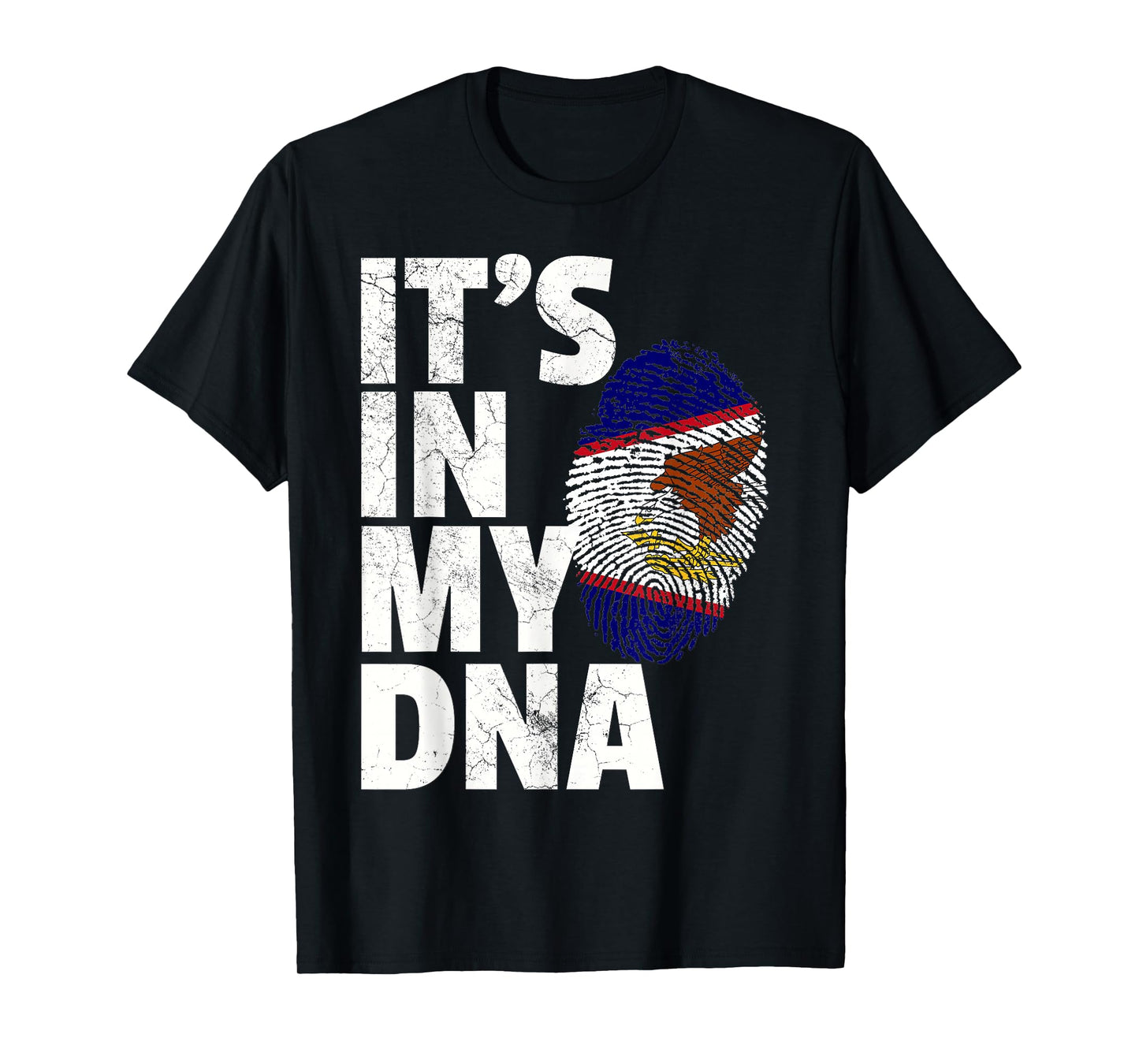 It's in My DNA American Samoa Flag Samoan Pride Roots Gift T-Shirt