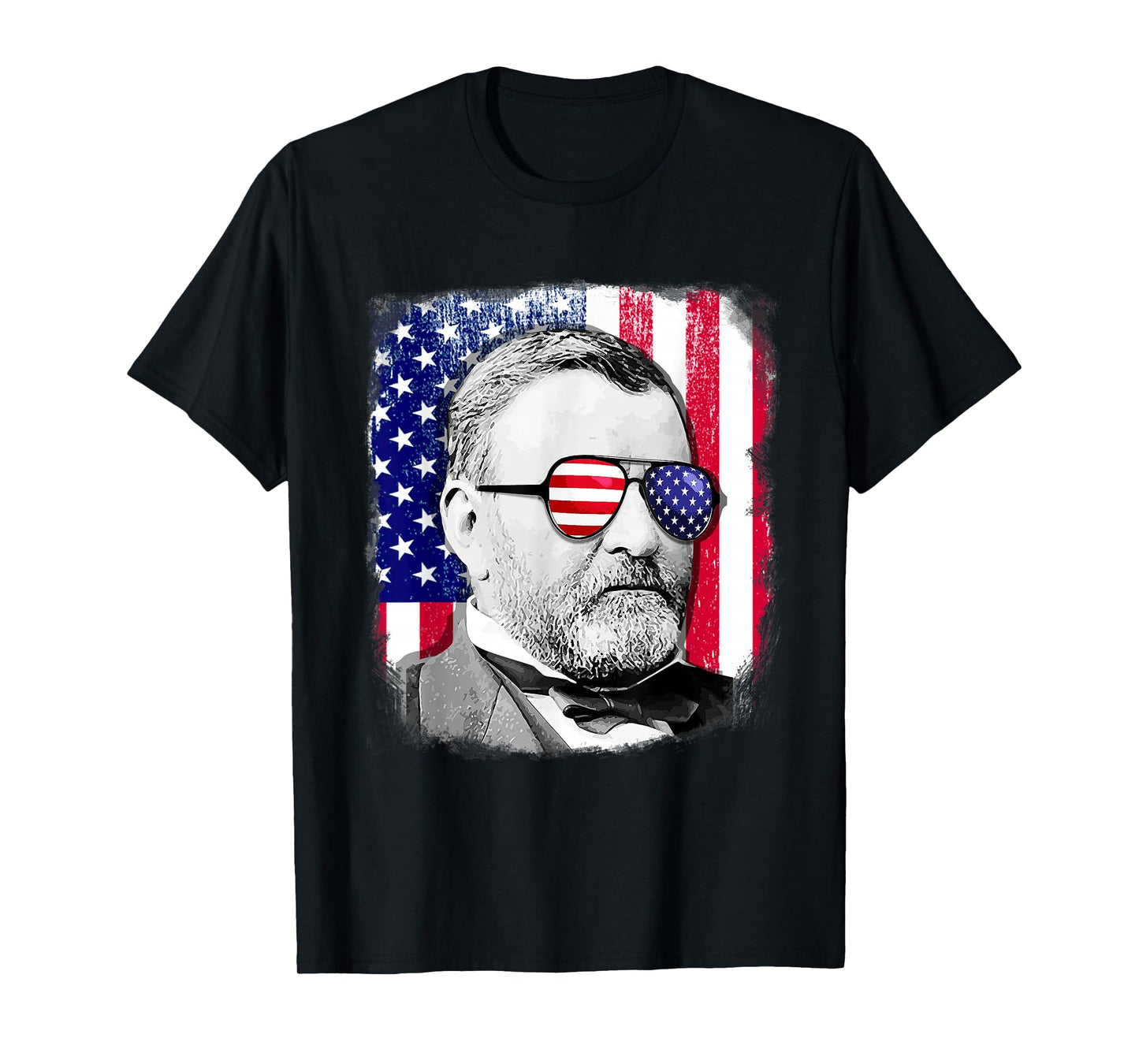 Ulysses S Grant US flag shirt 4th of July T-Shirt
