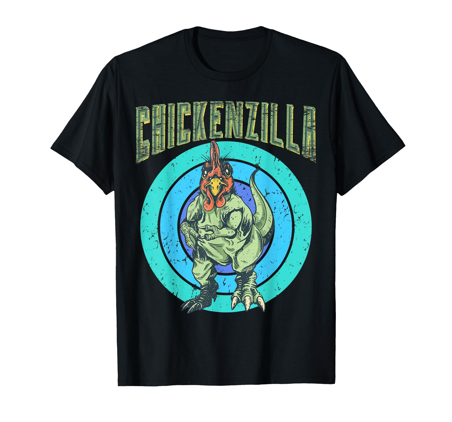 Chickenzilla Funny Chicken Shirt Dinosaur Chicken Lover T-Shirt