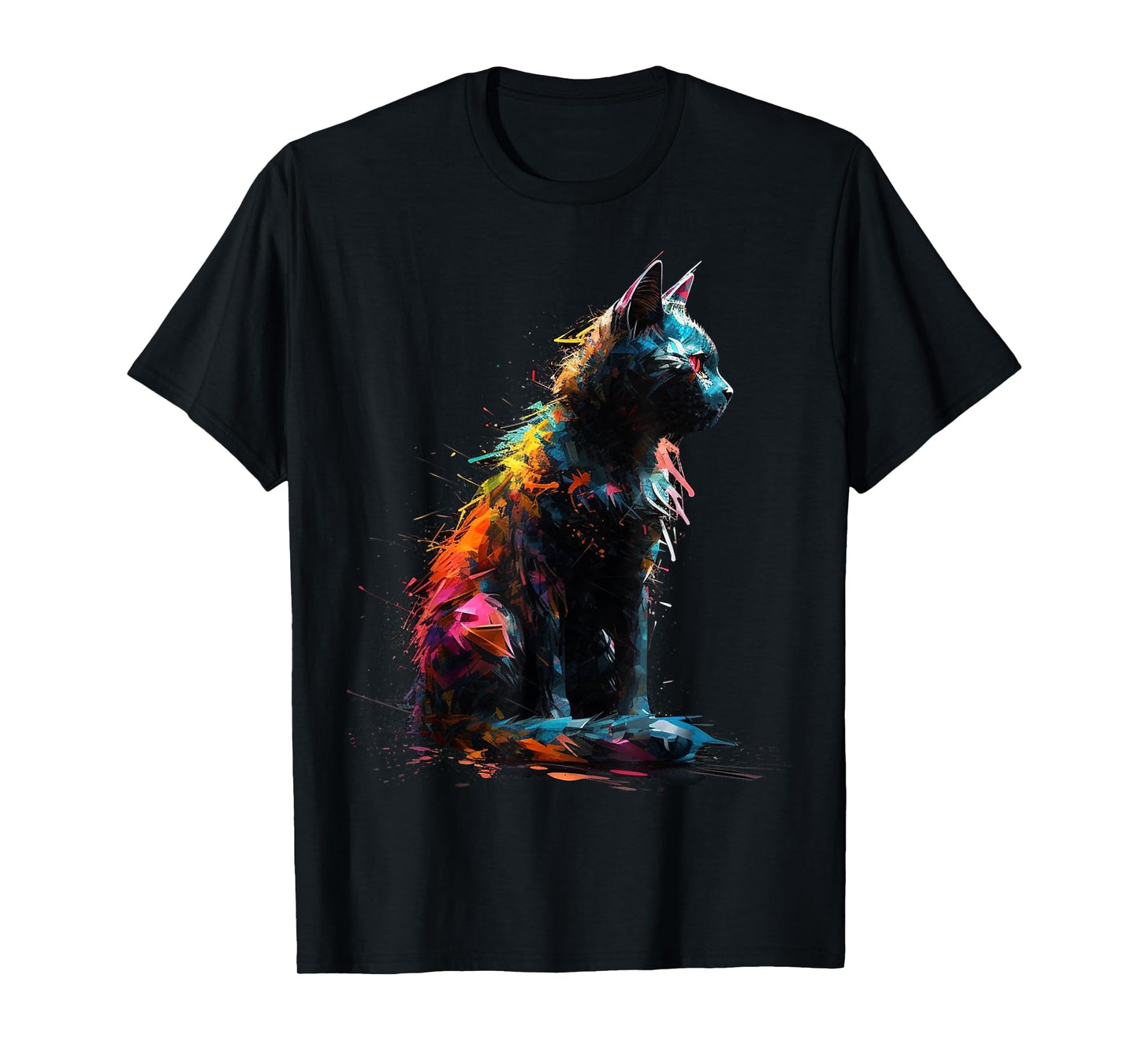 Cat Pet Animal - Art Cat T-Shirt