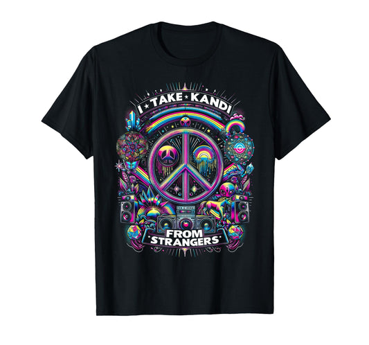 Rave Shirt, Kandi Kid Plur Edm Techno Hardstyle Festival T-Shirt