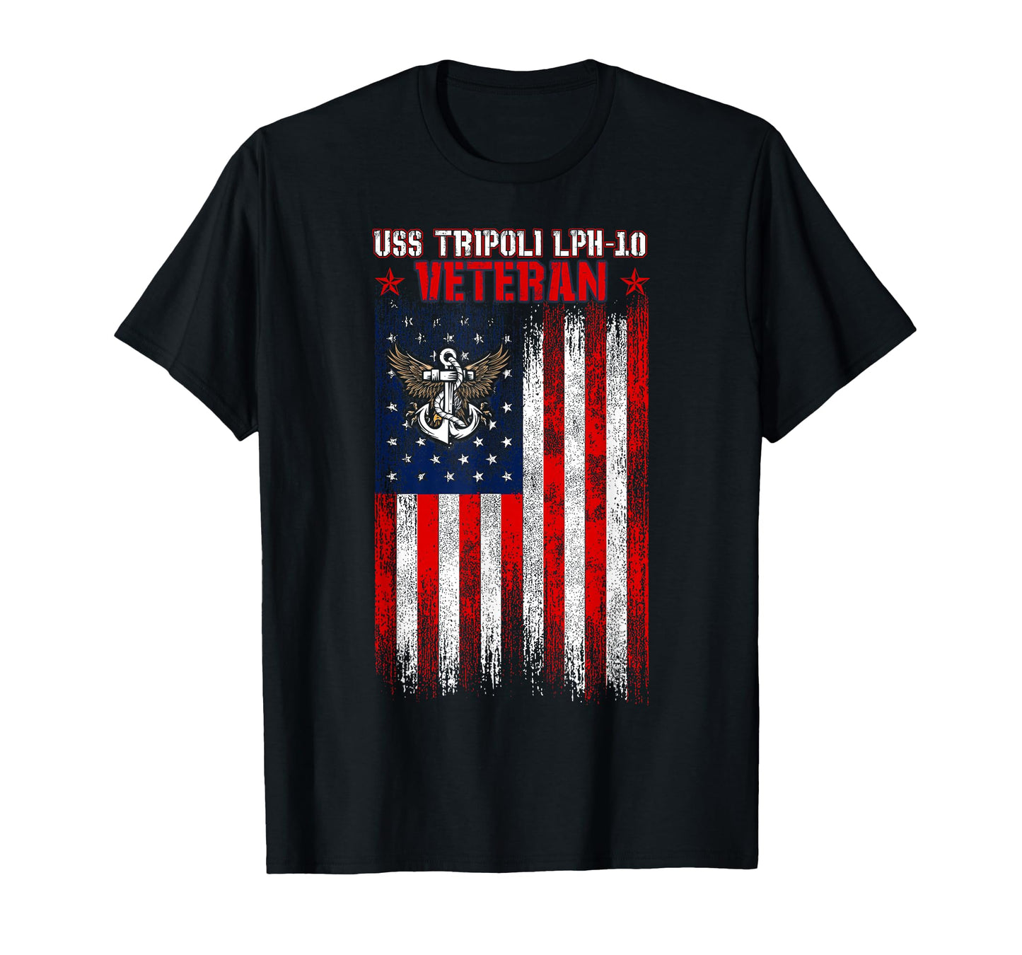 USS Tripoli LPH-10 Amphibious Ship Helicopter Carrier T-Shirt