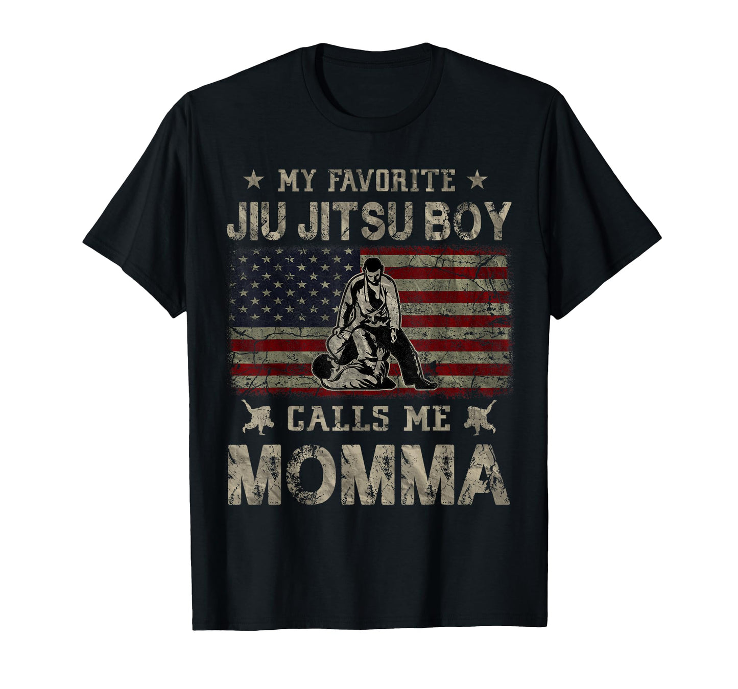 My Favorite Jiu Jitsu Boy Calls Me Momma Mother's Day T-Shirt