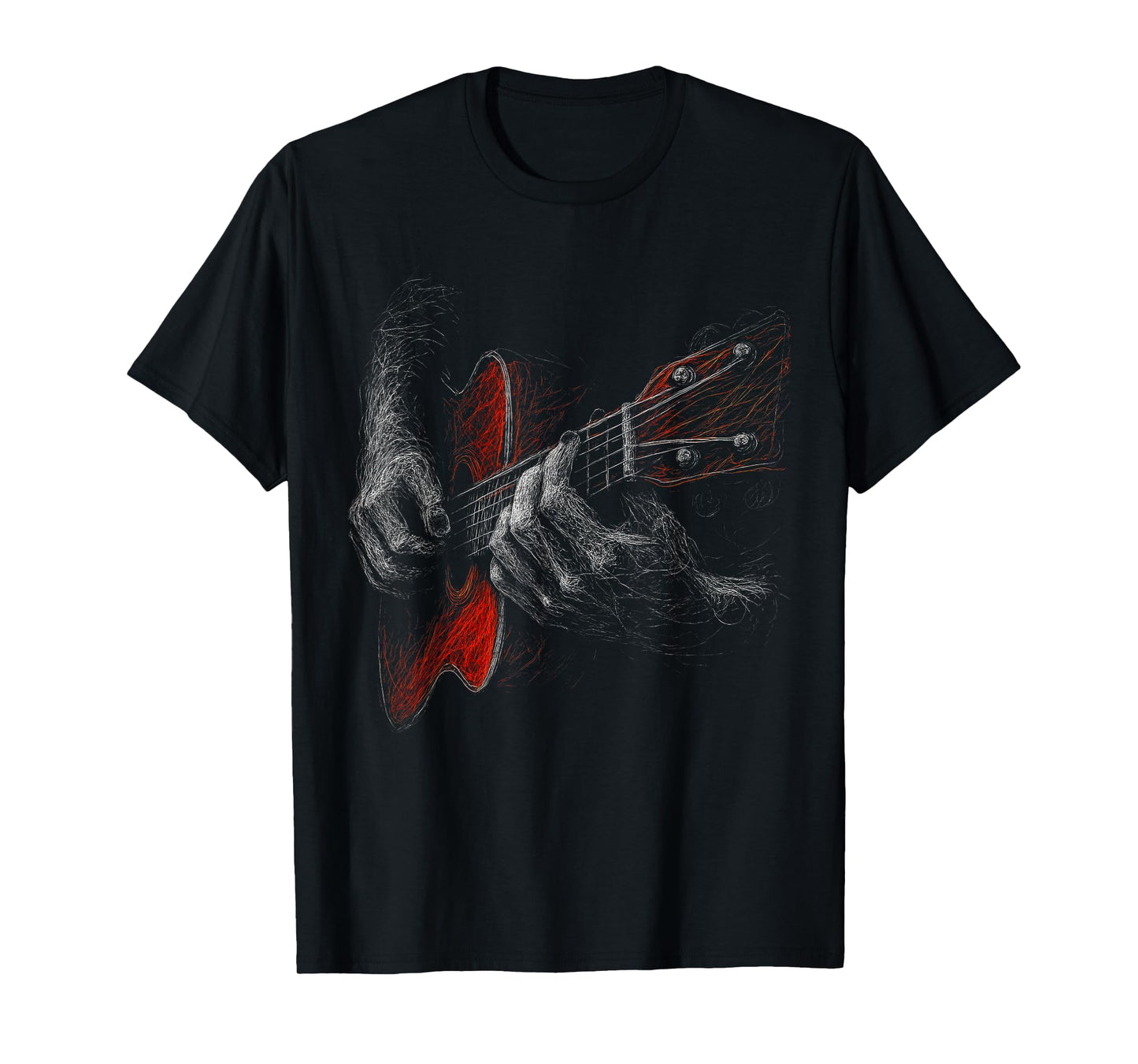 Acoustic Guitar Player Shirt Vintage Music Teacher Guitarist T-Shirt
