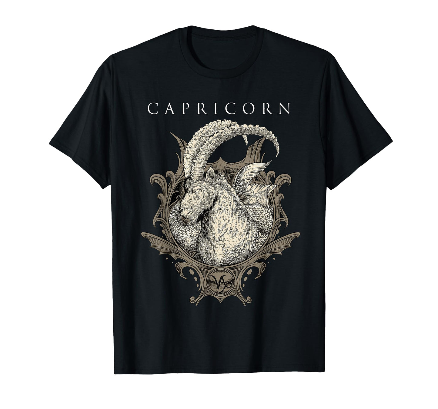 Capricorn zodiac T-shirt Birthday December-January T-Shirt
