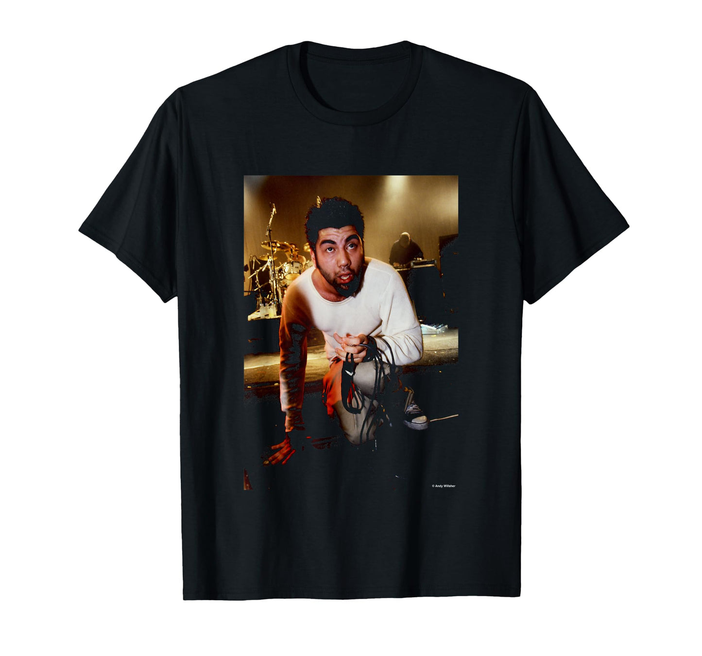 Chino Moreno Deftones Live by Andy Willsher T-Shirt