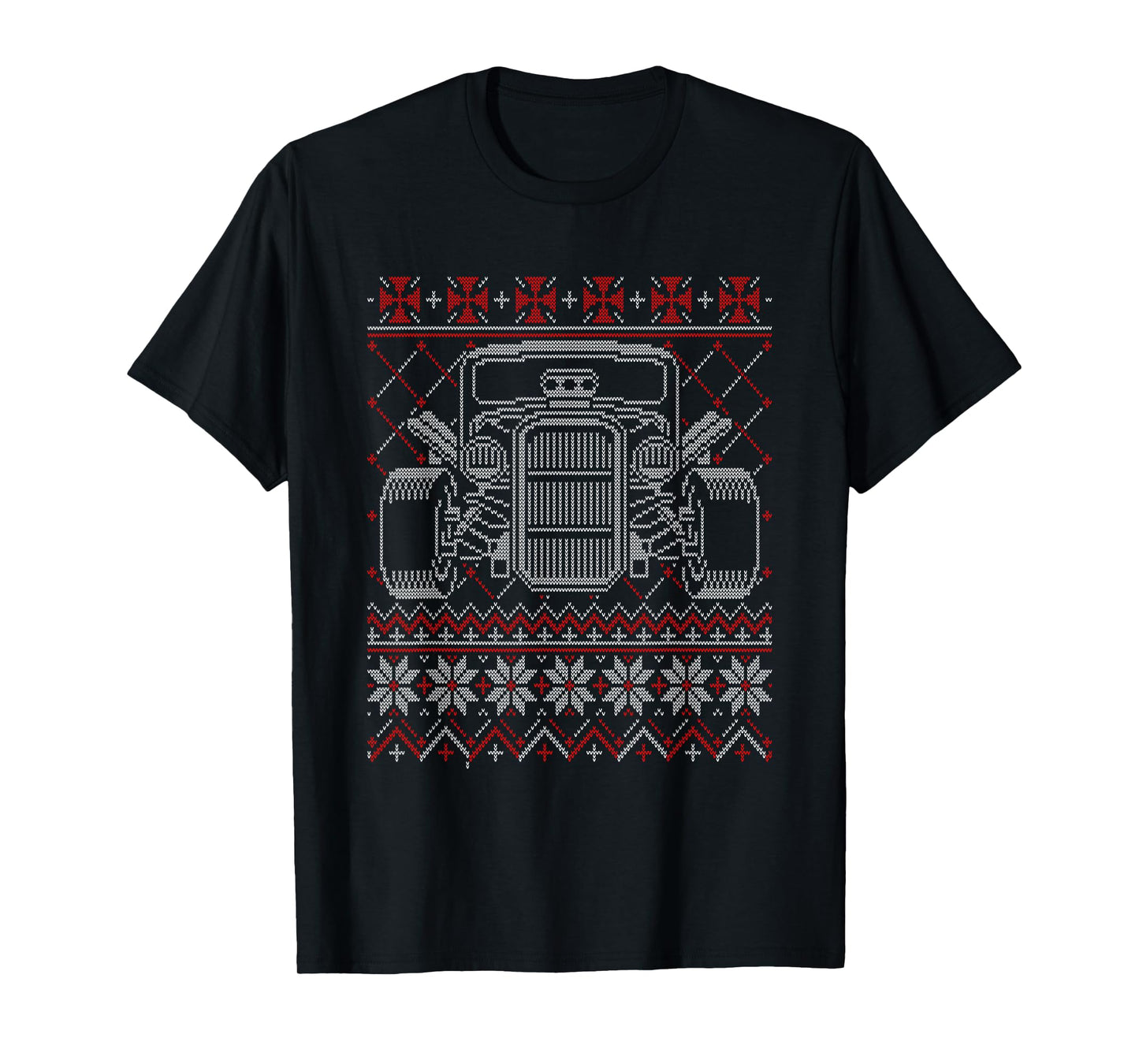 Hot-Rod Racing Fancy Car Mechanic Ugly Christmas Sweater T-Shirt