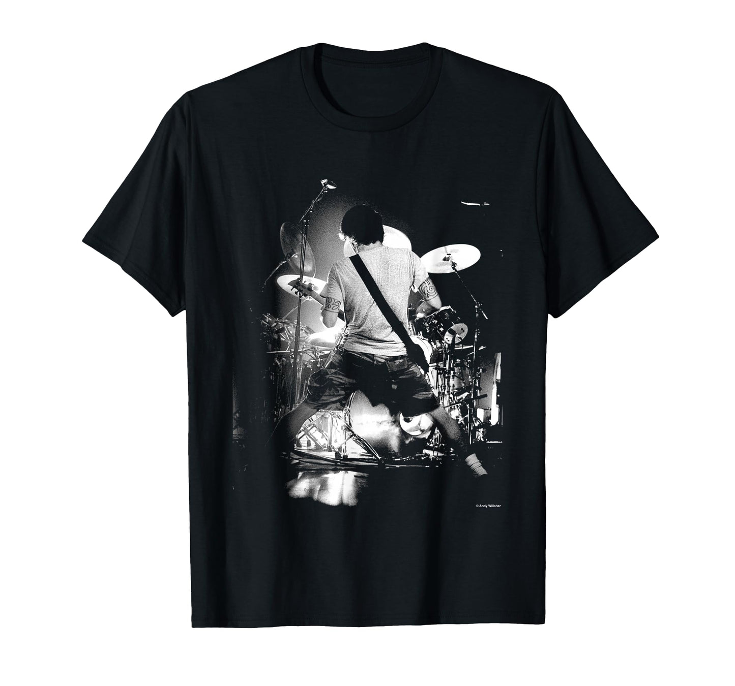 Dave Grohl Foo Fighters 2005 by Andy Willsher T-Shirt
