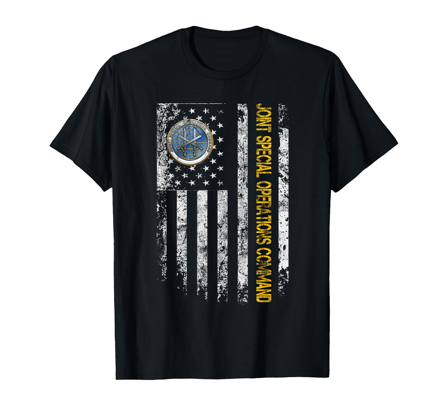 USA Flag Joint Special Operations Command JSOC Veterans Day T-Shirt