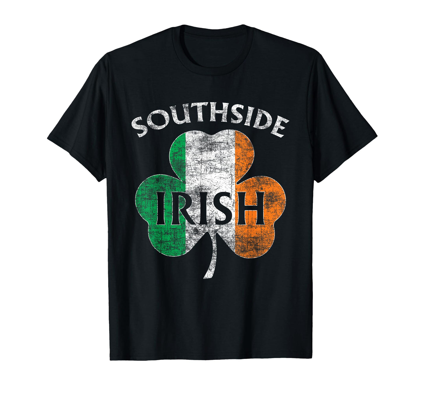 Chicago Southside Irish Flag St. Patrick's Day T-Shirt