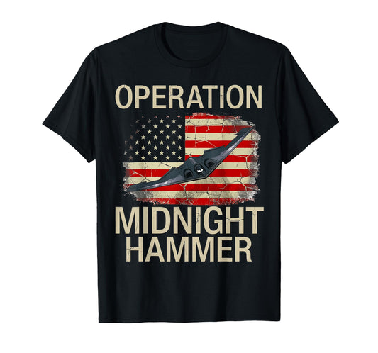 B-2 Stealth Jet Operation Midnight Hammer T-Shirt