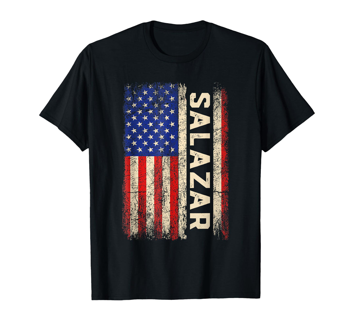 Salazar Last Name Shirt Salazar Name American Flag T-Shirt for Women Kids Men