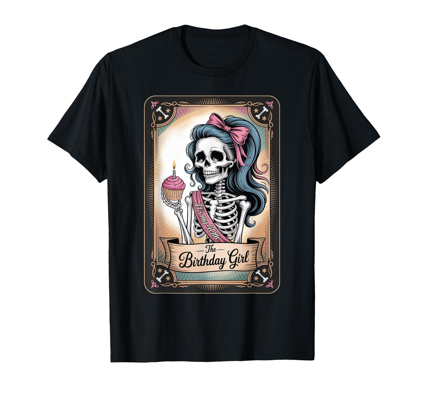 It's My 40th Birthday Tarot Card Funny Skeleton Birthday T-Shirt