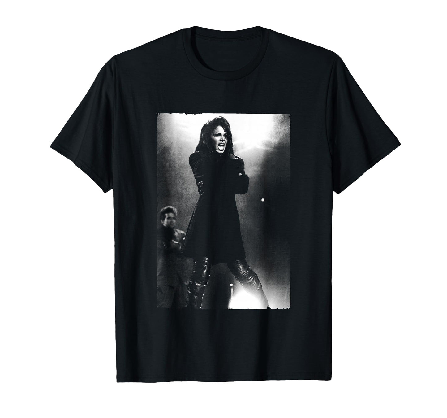 Janet Jackson Singing Live by Stephen Wright T-Shirt