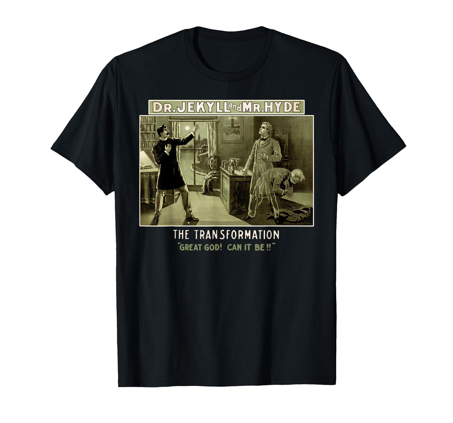 Classic Horror Story Strange Case of Dr. Jekyll and Mr. Hyde T-Shirt