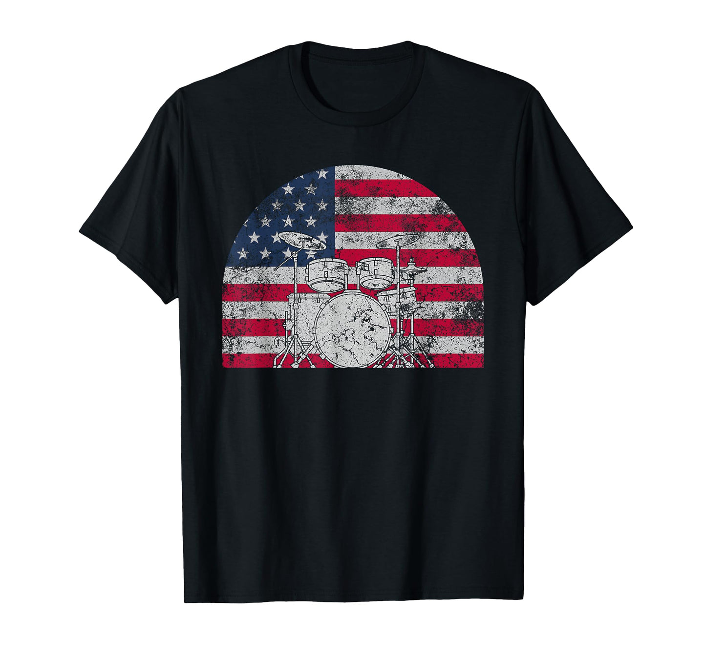 Cool Drumming Art For Men Women Kids Drummer Percussion T-Shirt