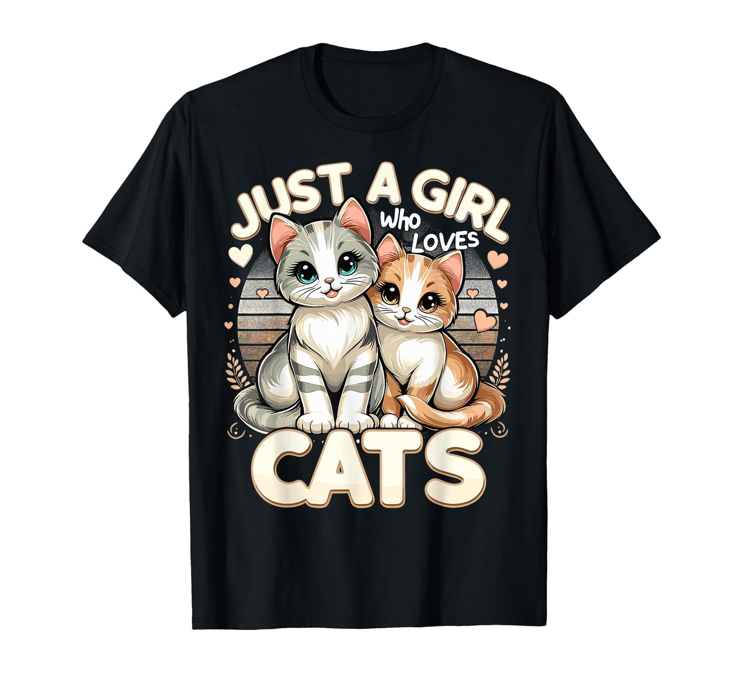 Just A Girl Who Loves Cats T-Shirt