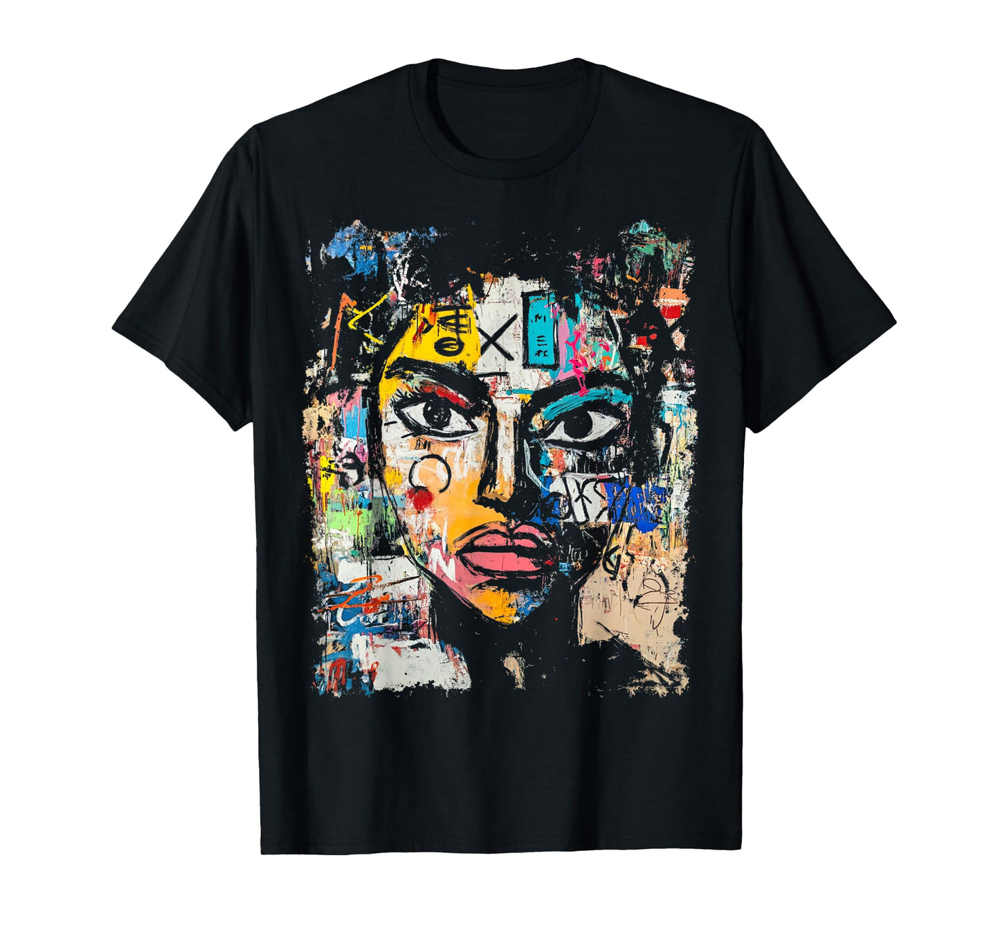 I Love Art School Men's Women's 90s Abstract Graffiti T-Shirt