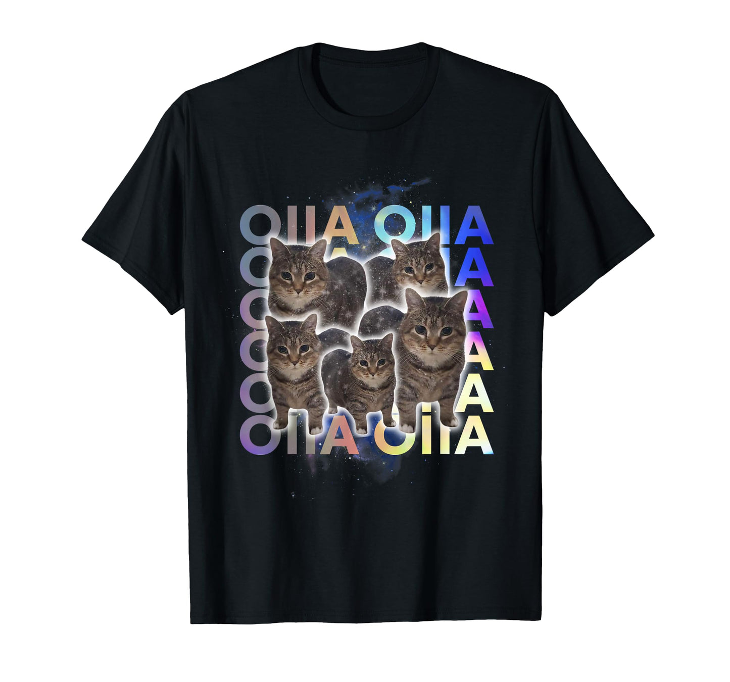Spinning Cat Meme OIIAOIIA uiia Cat Brainrot Meme T-Shirt
