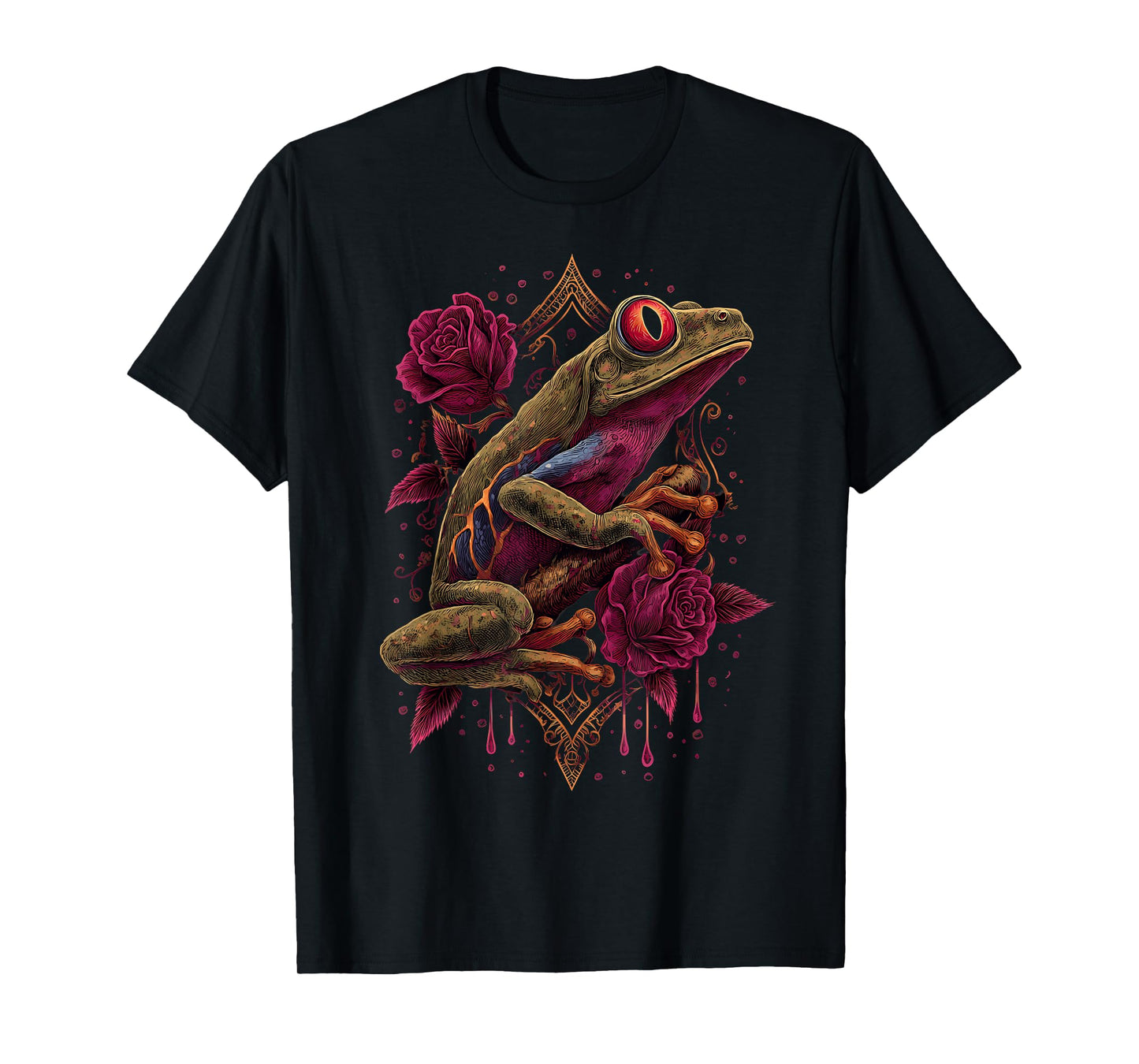 Red Eyed Tree Frog Rainforest Amphibian Green Body Tree Frog T-Shirt