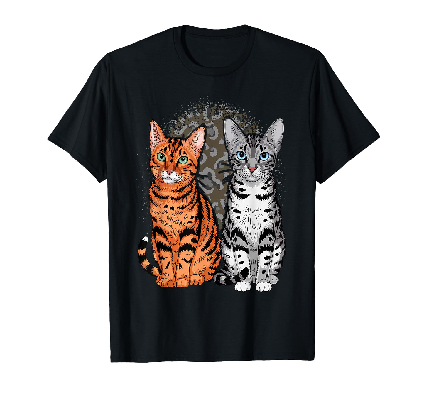 Bengal Cat Buddies! Rosette and Snow Bengal Cats T-Shirt