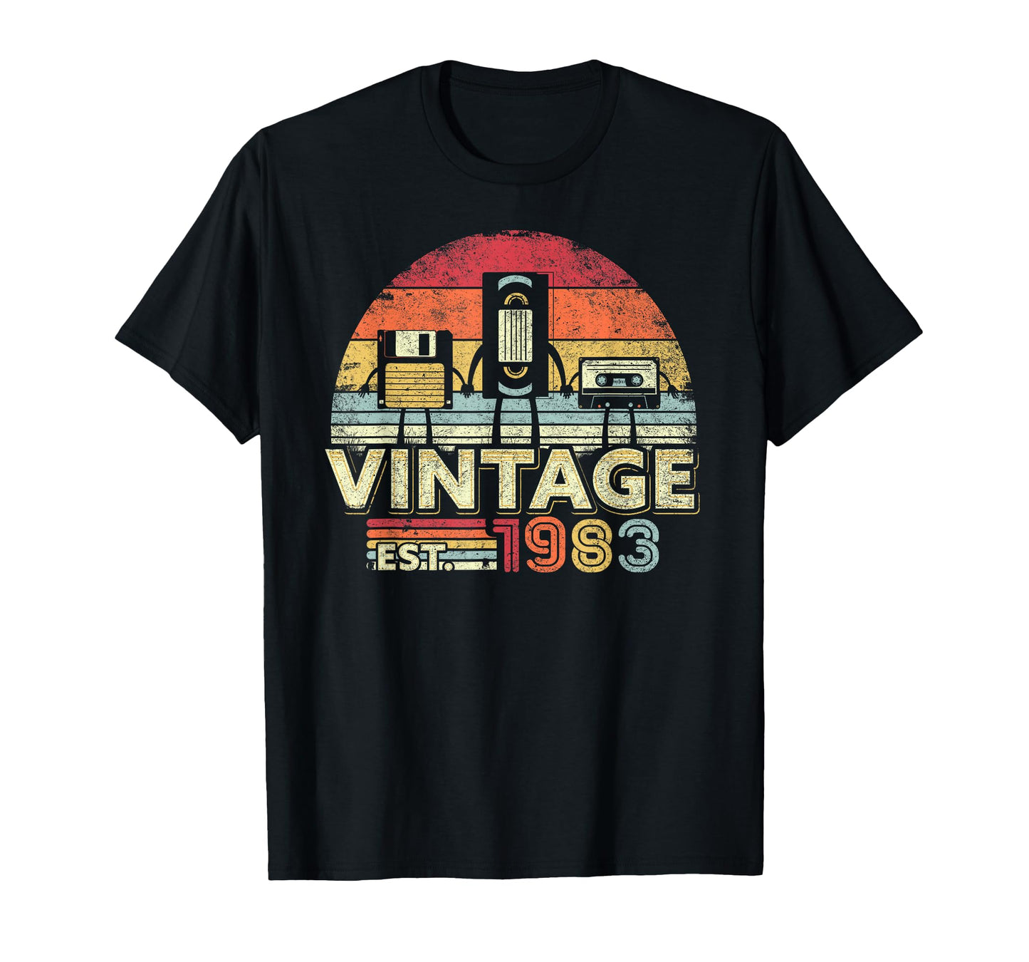 1983 Shirt. Birthday Vintage T-Shirt. Retro Vintage Tee T-Shirt