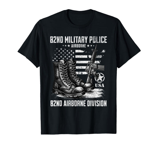 82nd Military Police Company 82nd Airborne Division Veteran T-Shirt