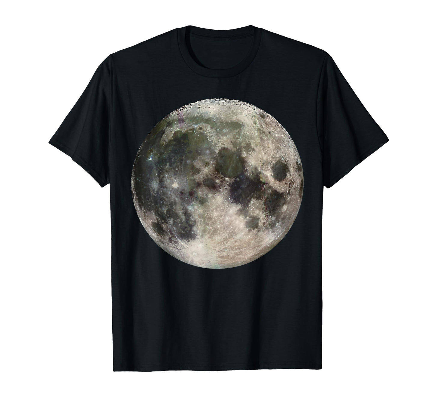 Full Moon Phase Space Love Photography Astronomy T-Shirt