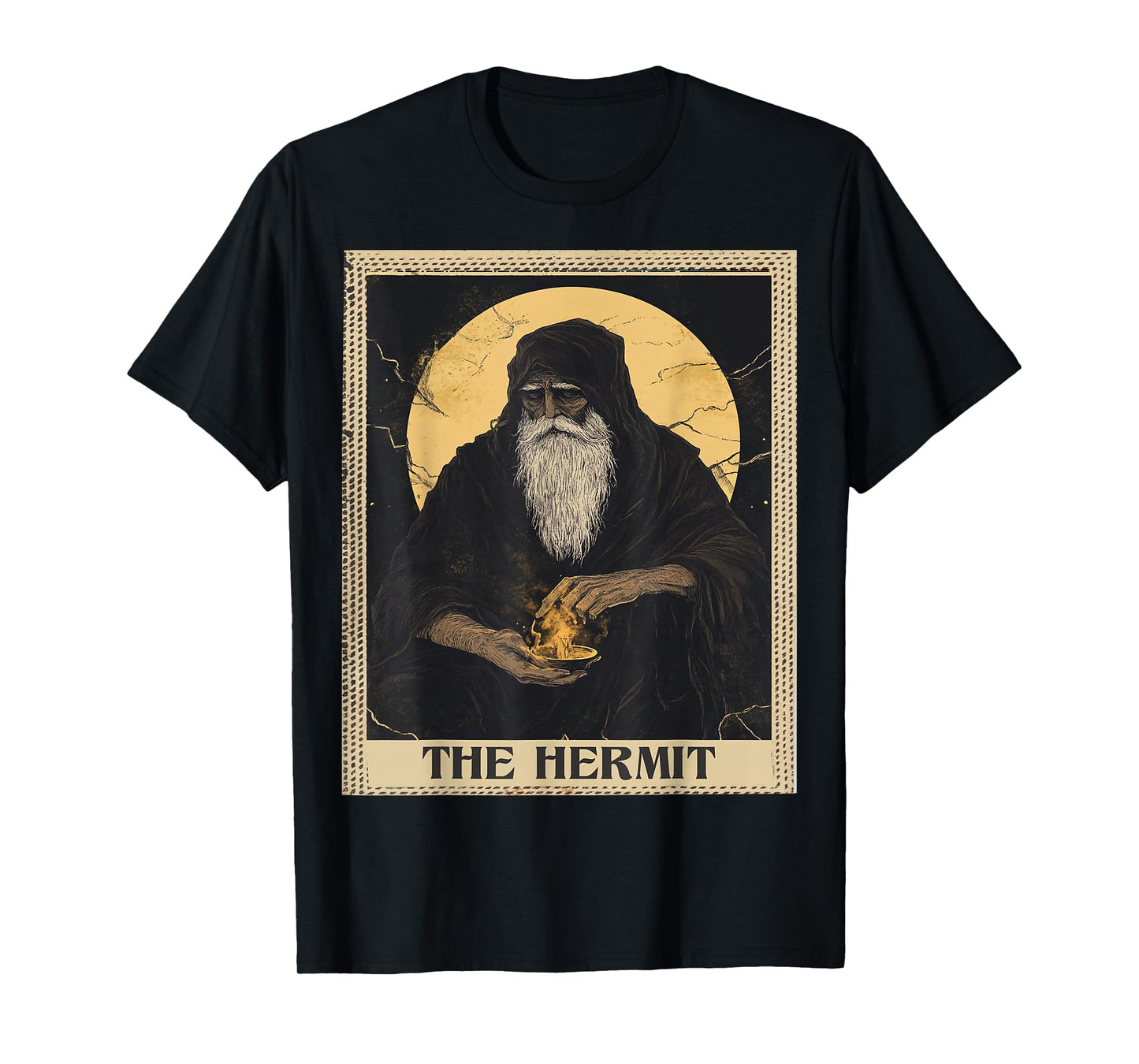 Tarot Card The Hermit T-Shirt