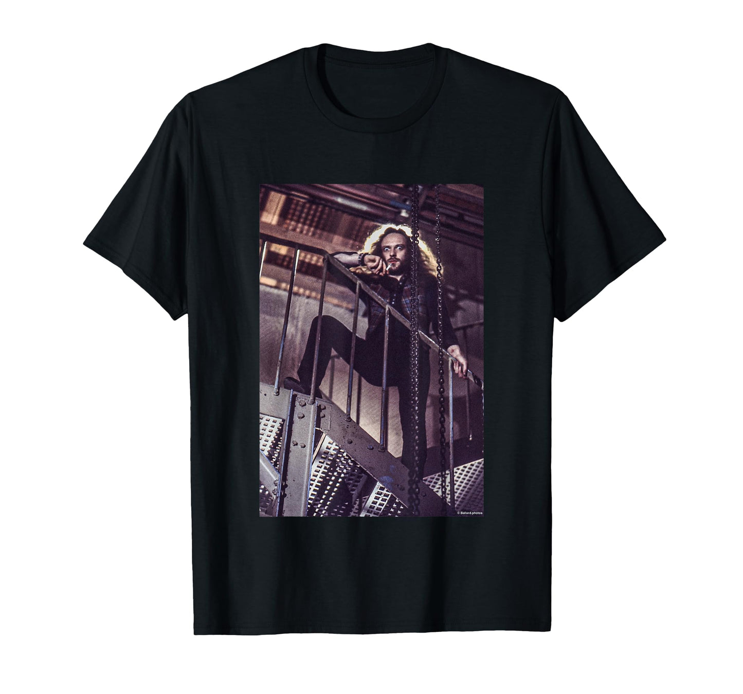 Ian Anderson Jethro Tull Frontman By Allan Ballard T-Shirt