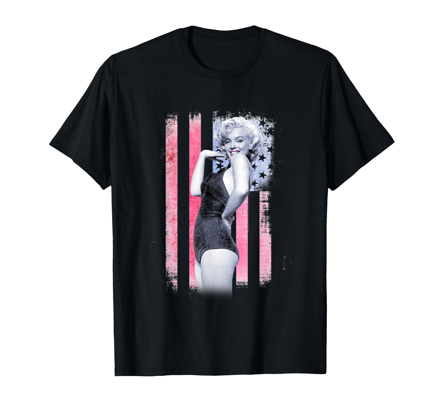 Marilyn Monroe USA Bathing Suit Pose T-Shirt