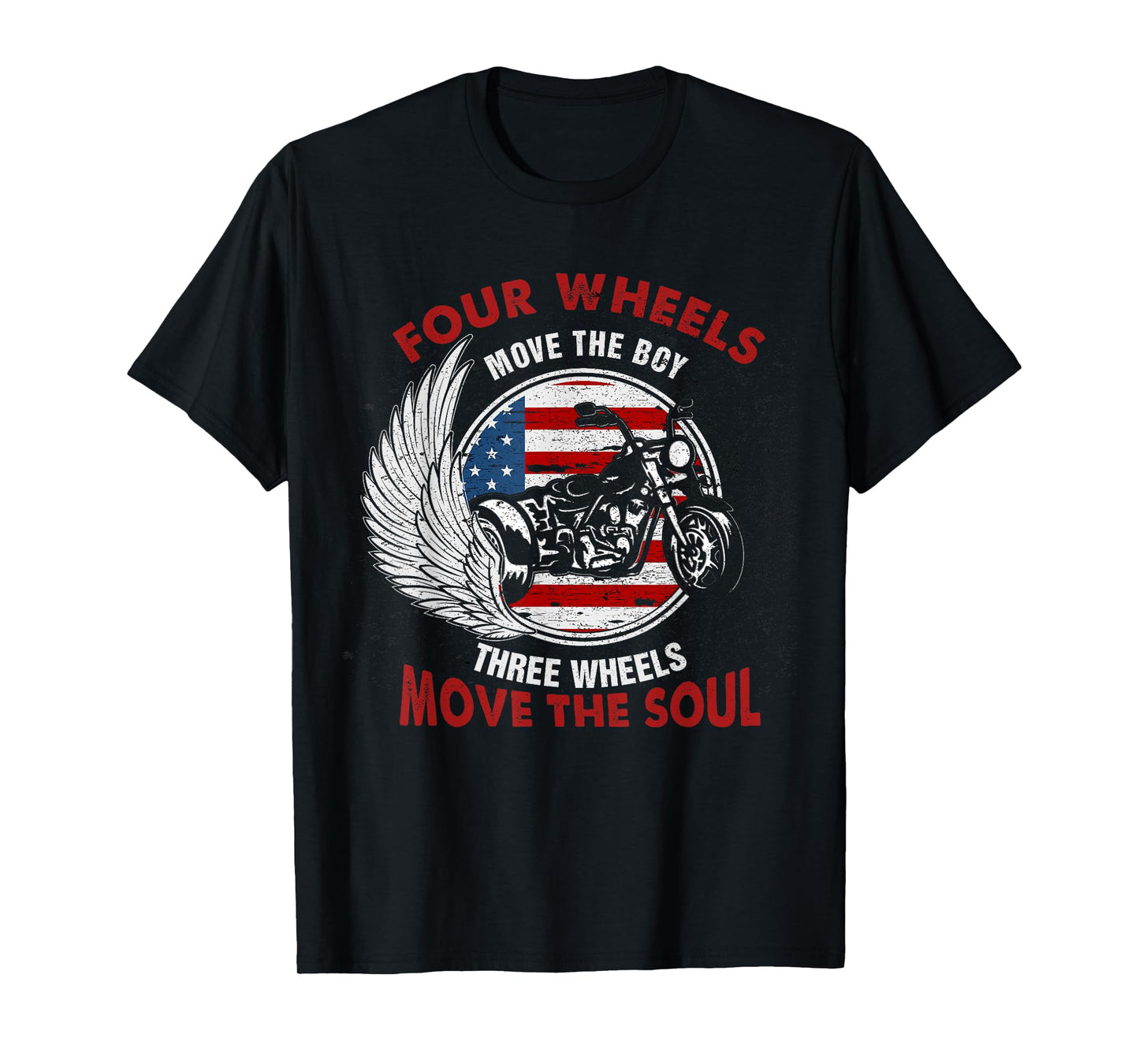 Triker Motorcycle Trike Three Wheeler Motortrike Quote T-Shirt