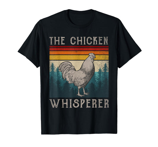 Chicken Whisperer Shirt Vintage Retro Chicken Farmer T-Shirt