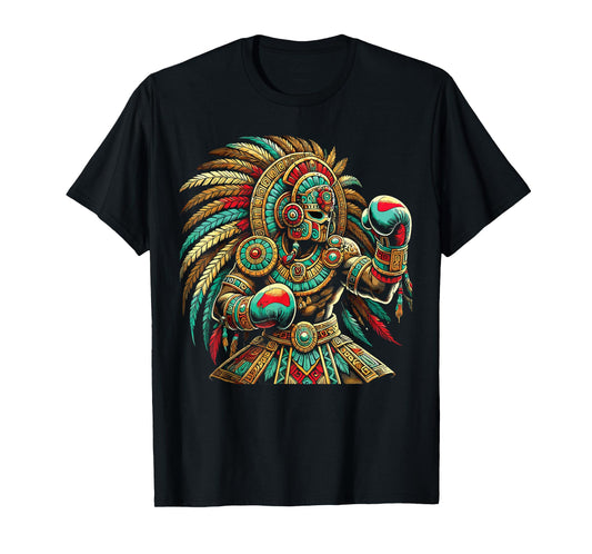 Mexican Boxing Pride Inka Sports Design T-Shirt