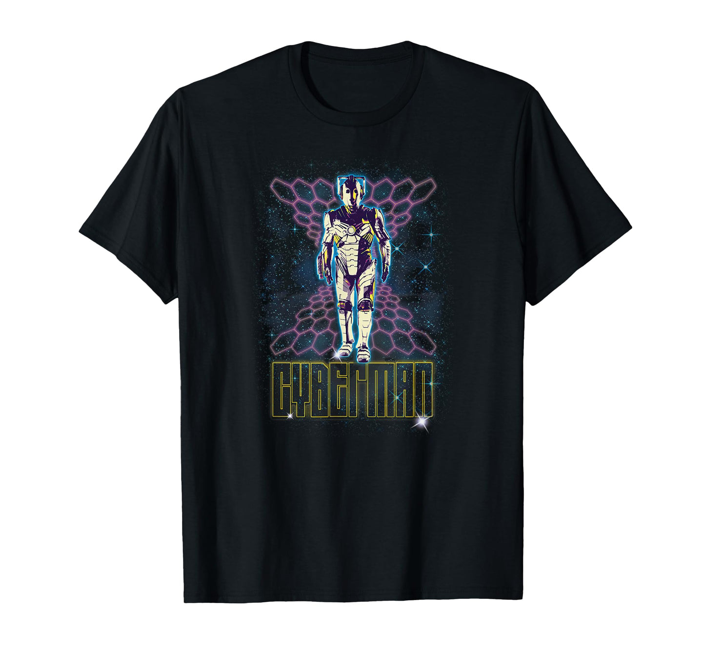 80s Cyberman Retro Futuristic Cyber Sci-Fi Fan T-Shirt