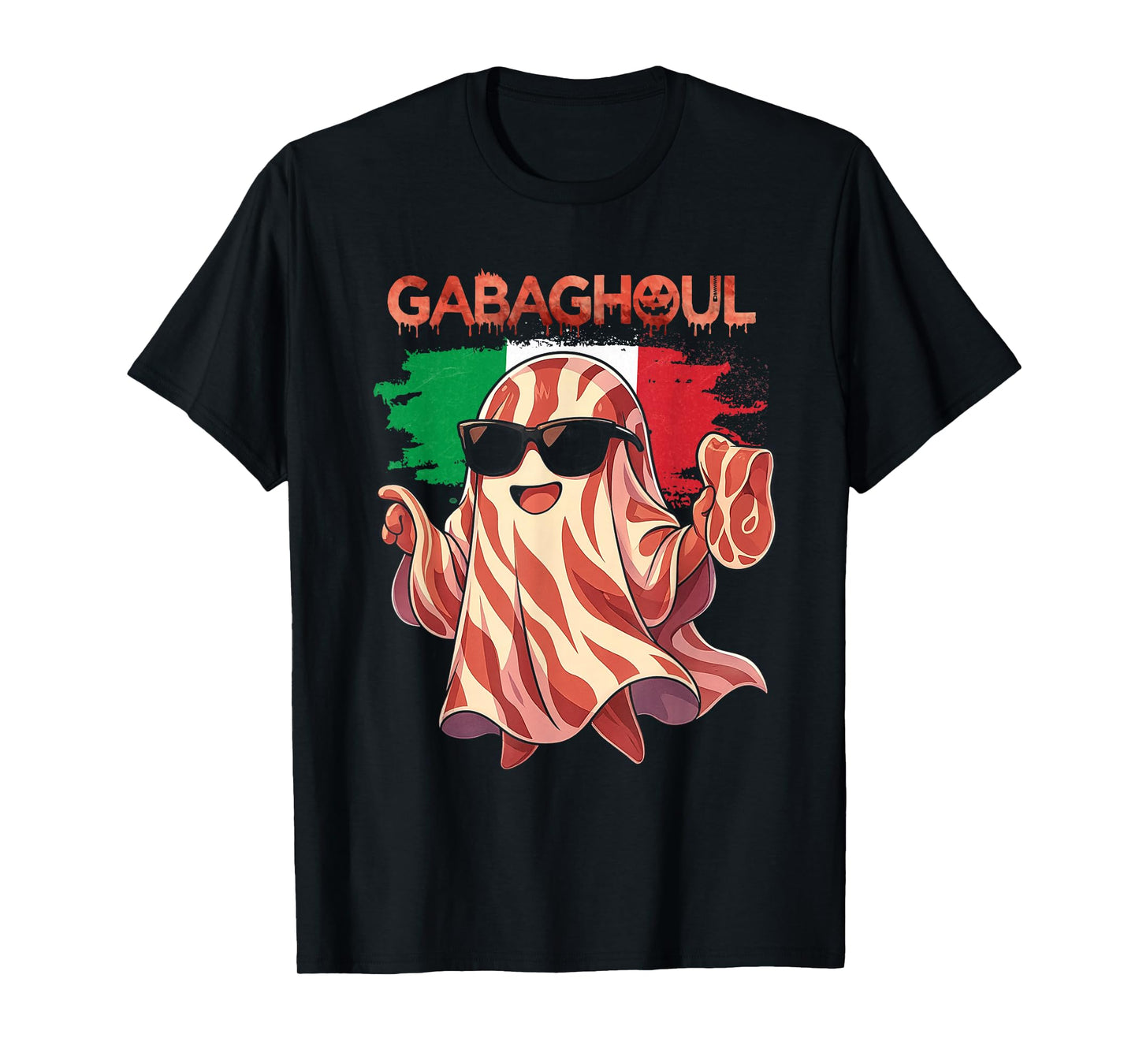 Funny Gabaghoul Gabagool Italian American Halloween Costume T-Shirt