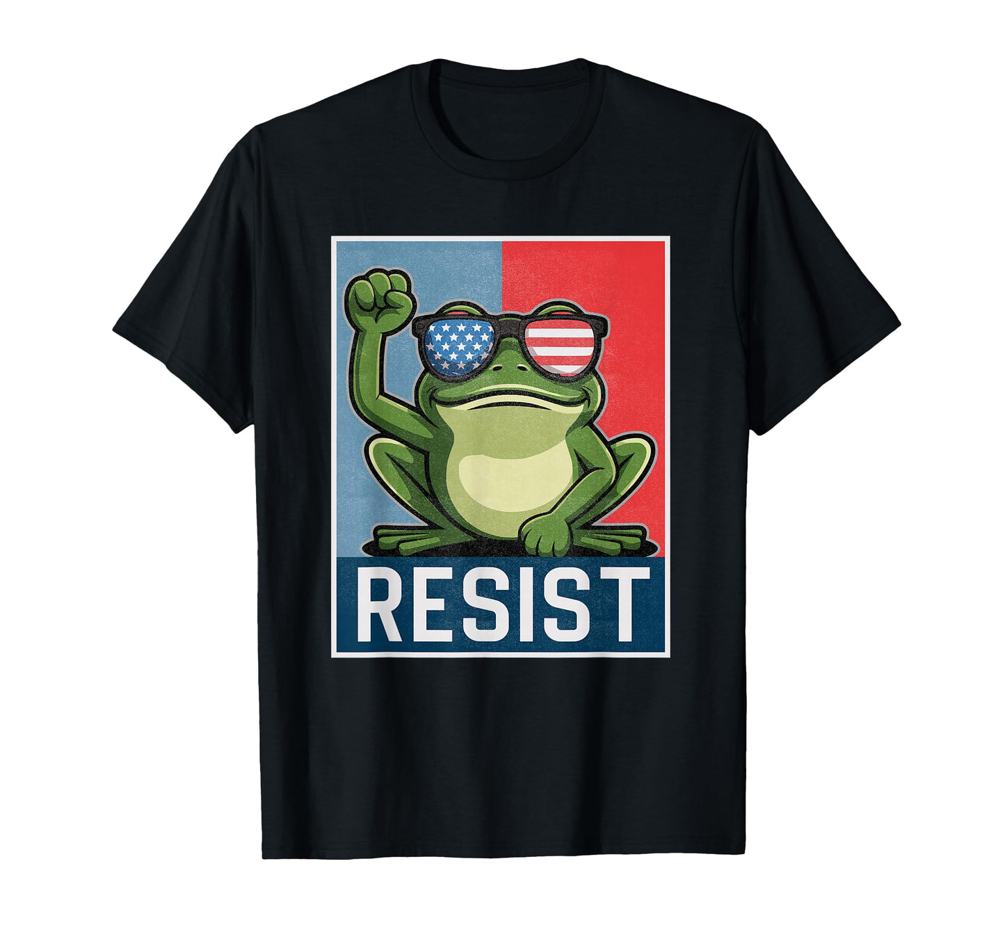Portland Frog Resist Protest on NO Kings Day T-Shirt