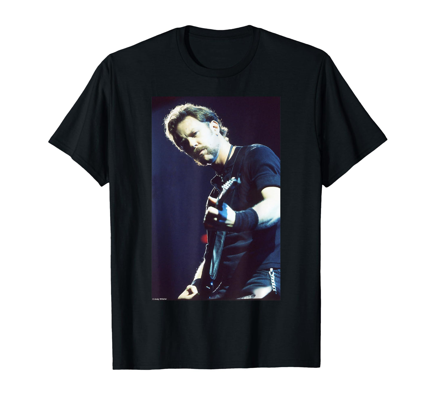 James Hetfield of Metallica by Andy Willsher T-Shirt