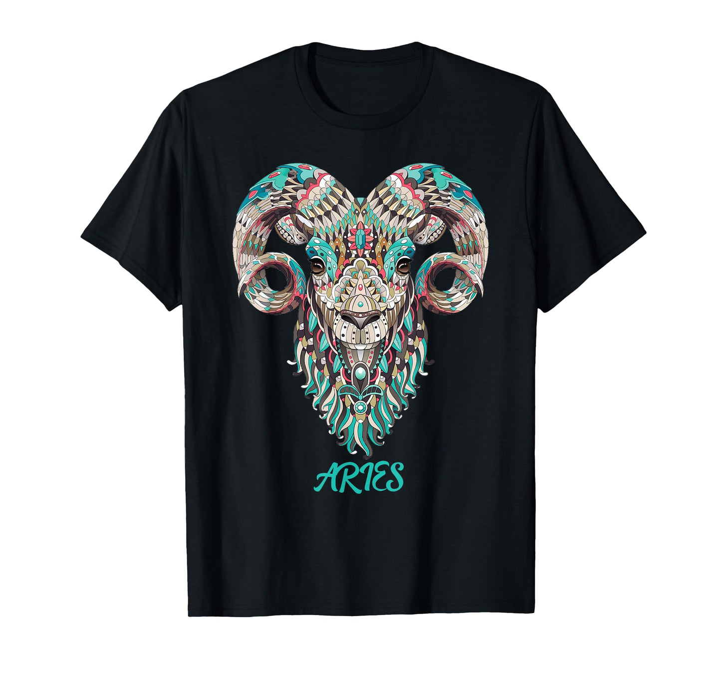 Aries Zodiac Sign Astrology T Shirt March April Birthday T-Shirt