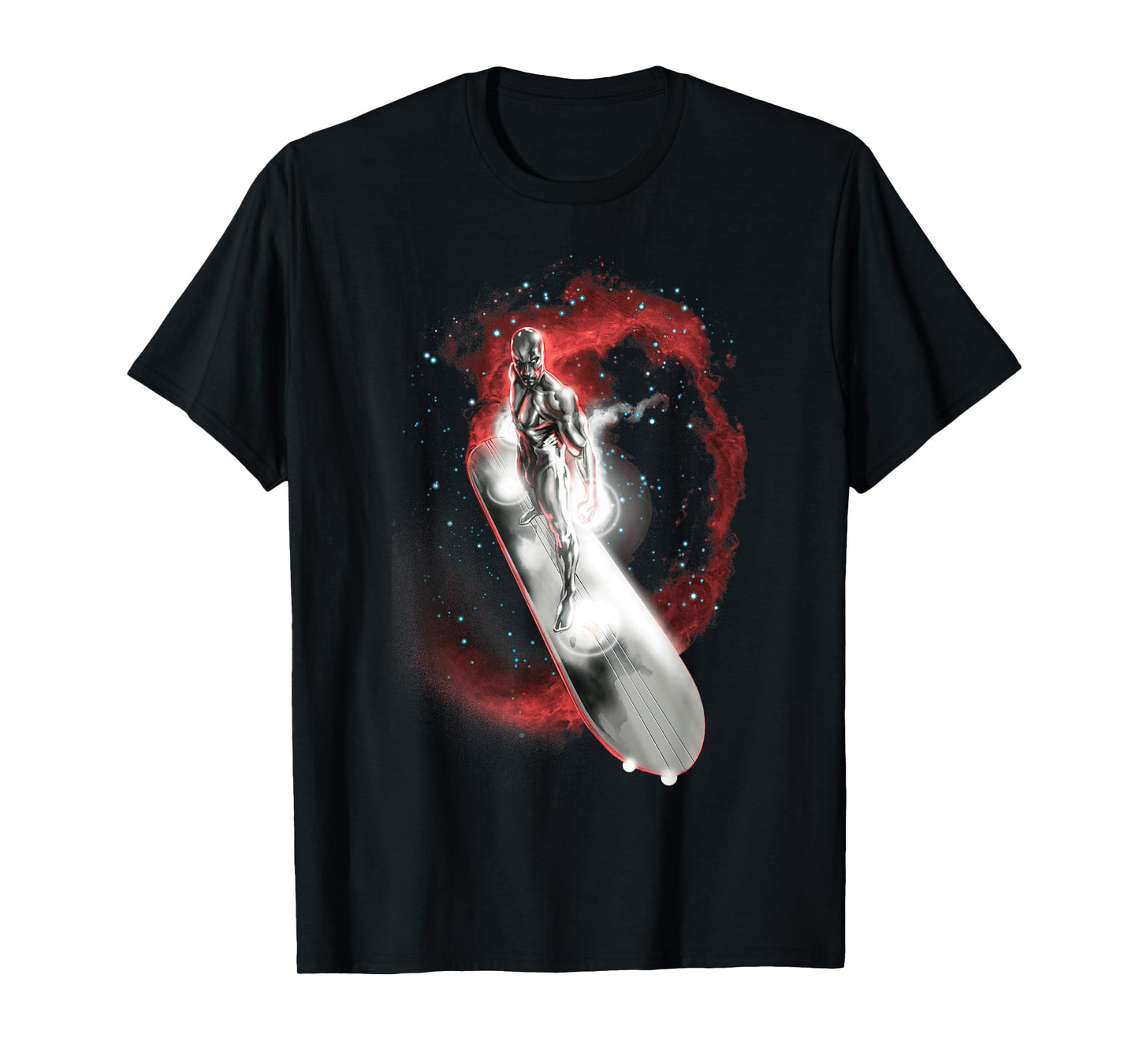 Marvel Fantastic Four Silver Surfer Epic Galaxy Portrait T-Shirt